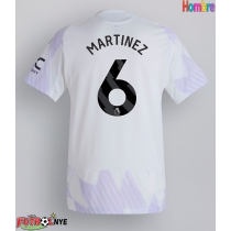 Camiseta Manchester United Lisandro Martinez #6 Visitante Equipación 2025-26 manga corta